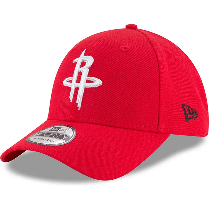 kepsar-curva-rod-justerbart-band-9forty-the-league-fran-houston-rockets-nba-av-new-era