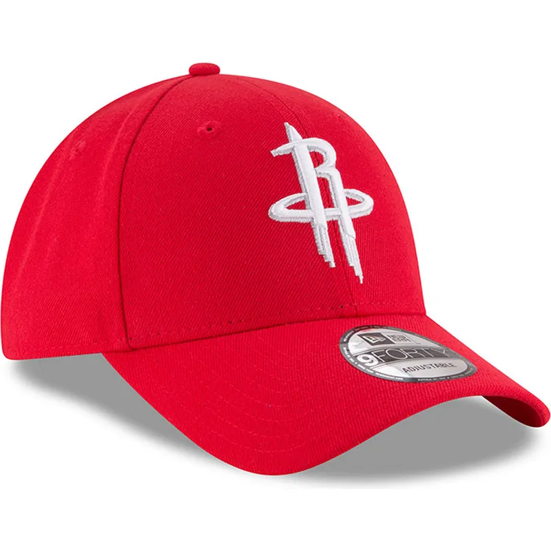 kepsar-curva-rod-justerbart-band-9forty-the-league-fran-houston-rockets-nba-av-new-era