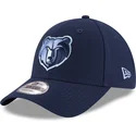 kepsar-curva-bla-justerbart-band-bordado-9forty-the-league-fran-memphis-grizzlies-nba-av-new-era