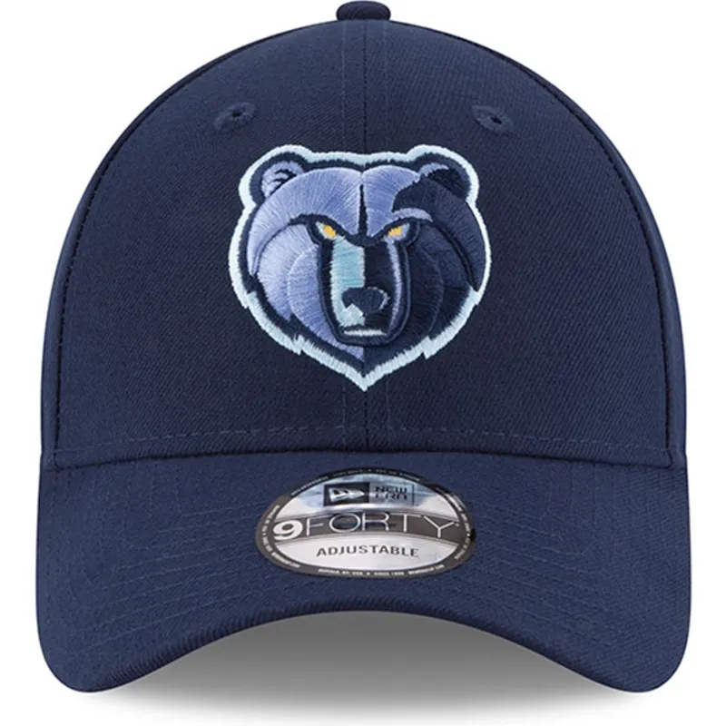 kepsar-curva-bla-justerbart-band-bordado-9forty-the-league-fran-memphis-grizzlies-nba-av-new-era