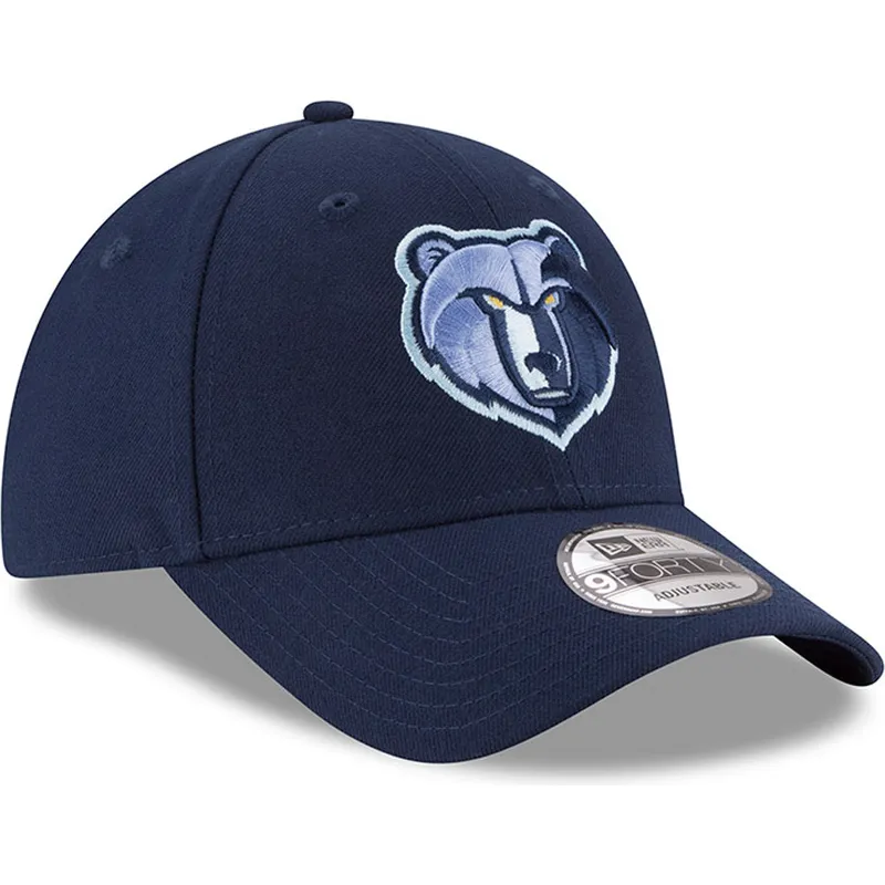 kepsar-curva-bla-justerbart-band-bordado-9forty-the-league-fran-memphis-grizzlies-nba-av-new-era