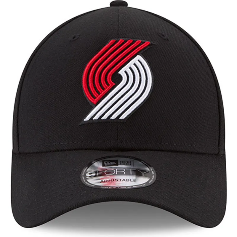 svart-bojd-justerbar-keps-9forty-the-league-fran-portland-trail-blazers-nba-av-new-era