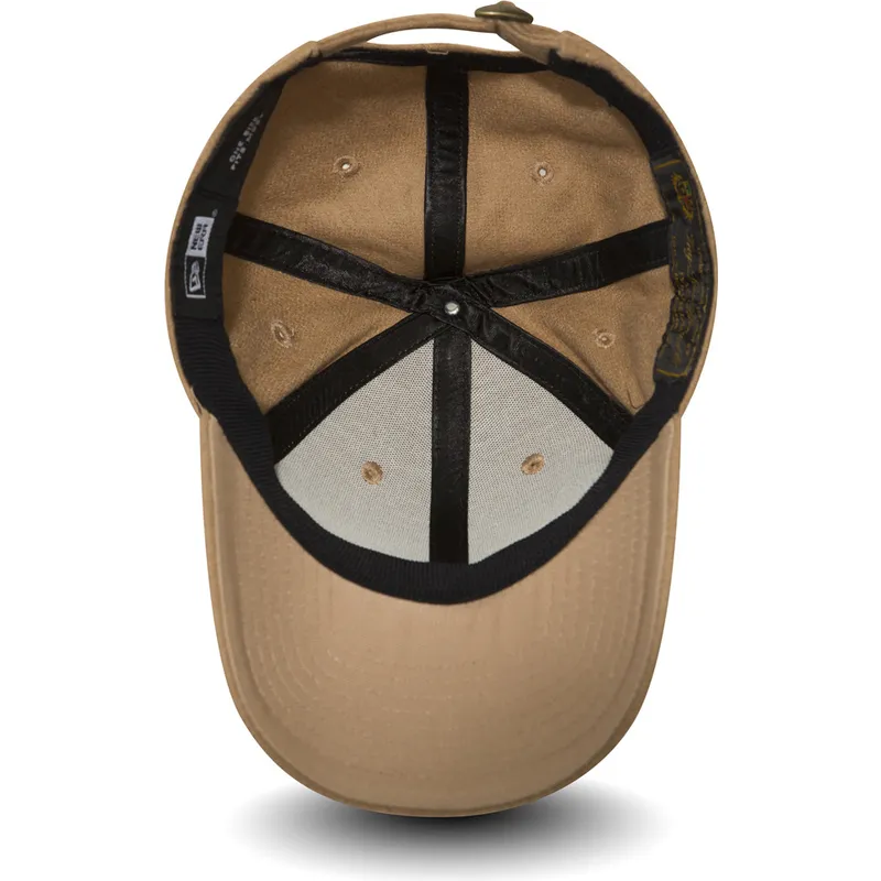 kepsar-curva-brun-justerbart-band-9forty-av-new-era