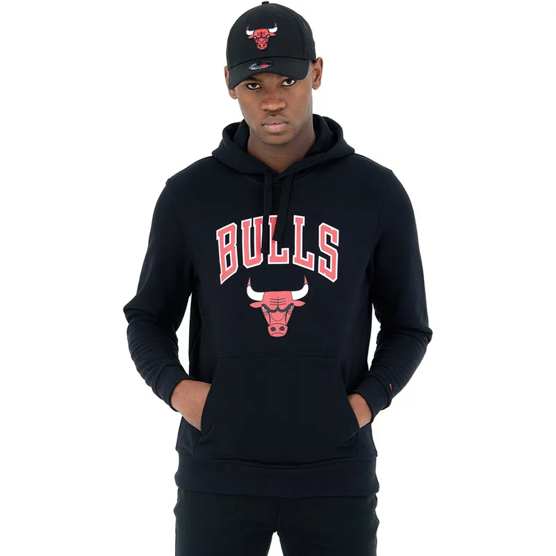 trojor-med-huva-svart-pullover-hoody-fran-chicago-bulls-nba-av-new-era