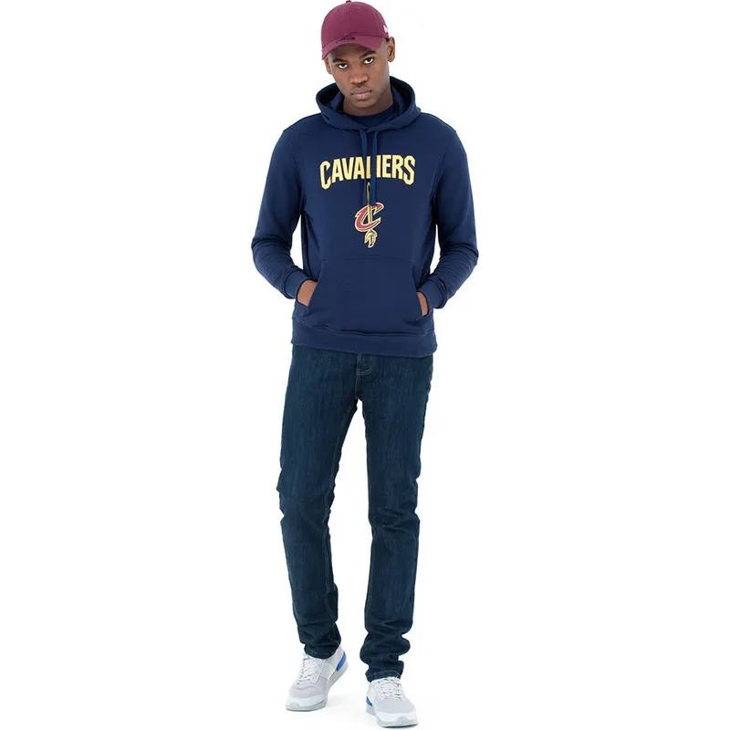 trojor-med-huva-bla-pullover-hoody-fran-cleveland-cavaliers-nba-av-new-era