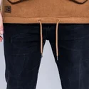 trojor-med-huva-brun-fran-sudadera-con-capucha-marron-pullover-hoody-premium-classics-av-new-era