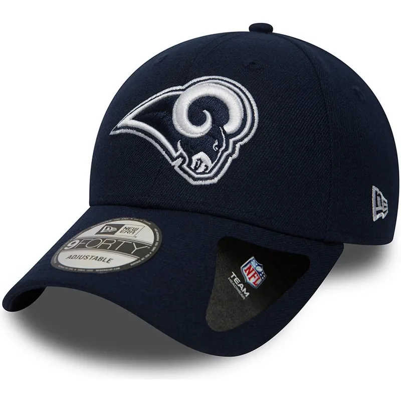 kepsar-curva-marinbla-justerbart-band-9forty-the-league-fran-los-angeles-rams-nfl-av-new-era