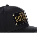 capslab-svart-kurvad-snapback-keps-med-batman-gotham-city-plakett-batp4-dc-comics