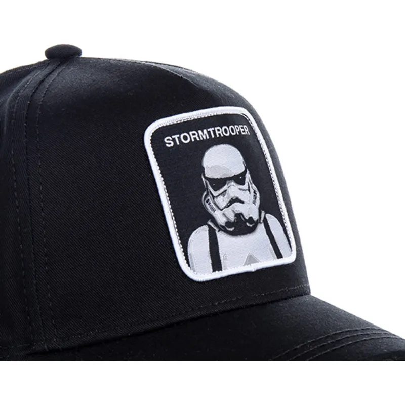 kepsar-curva-svart-snapback-stormtrooper-star-wars-av-capslab kepsar-curva-svart-snapback-stormtrooper-star-wars-av-capslab