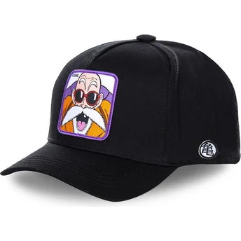kepsar-curva-svart-snapback-master-roshi-dragon-ball-av-capslab