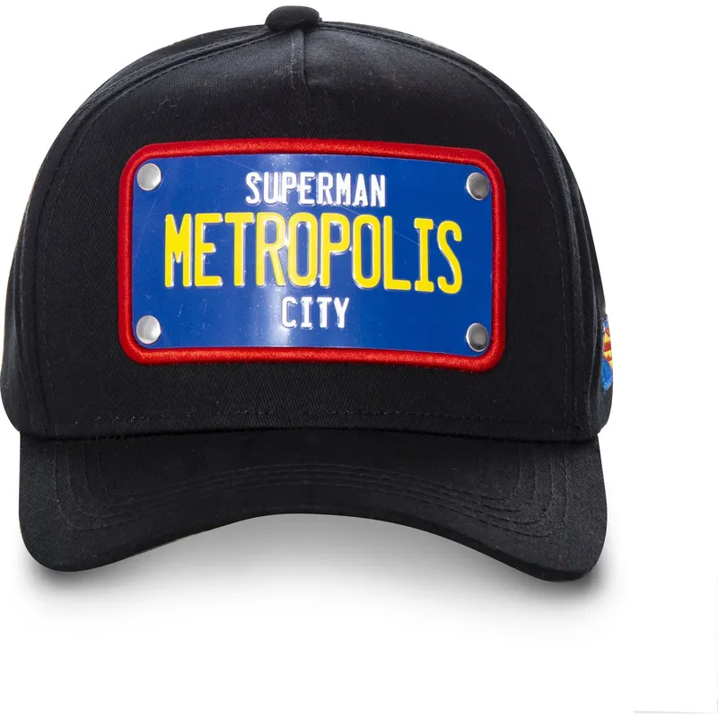 kepsar-curva-svart-snapback-superman-dc-comics-av-capslab