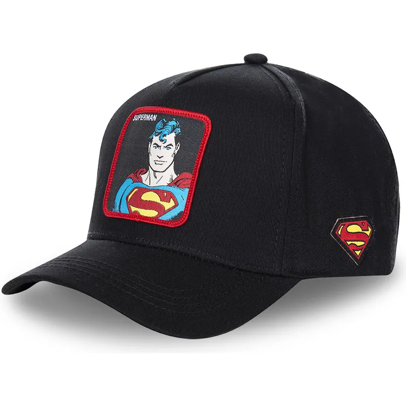 kepsar-curva-svart-snapback-superman-dc-comics-av-capslab