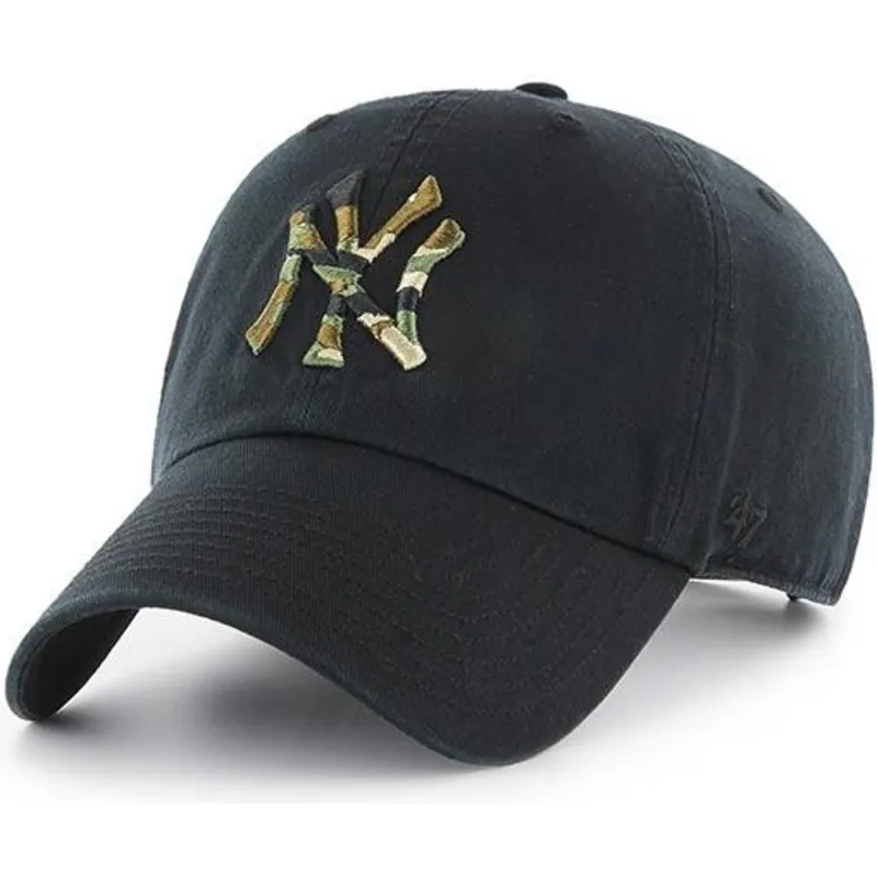 kepsar-curva-svart-justerbart-band-camuflaje-fran-new-york-yankees-mlb-av-47-brand
