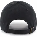 svart-bojd-keps-med-guldlogotyp-los-angeles-dodgers-mlb-clean-up-metallic-fran-47-brand