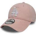 rosa-justerbar-9twenty-essential-packable-keps-med-bojd-skarm-los-angeles-dodgers-mlb-fran-new-era