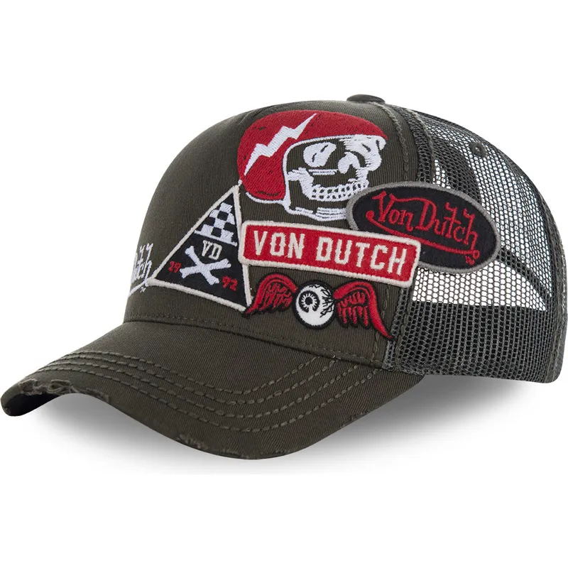 kepsar-curva-brun-snapback-av-von-dutch