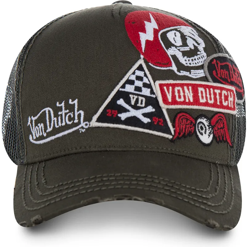 kepsar-curva-brun-snapback-av-von-dutch
