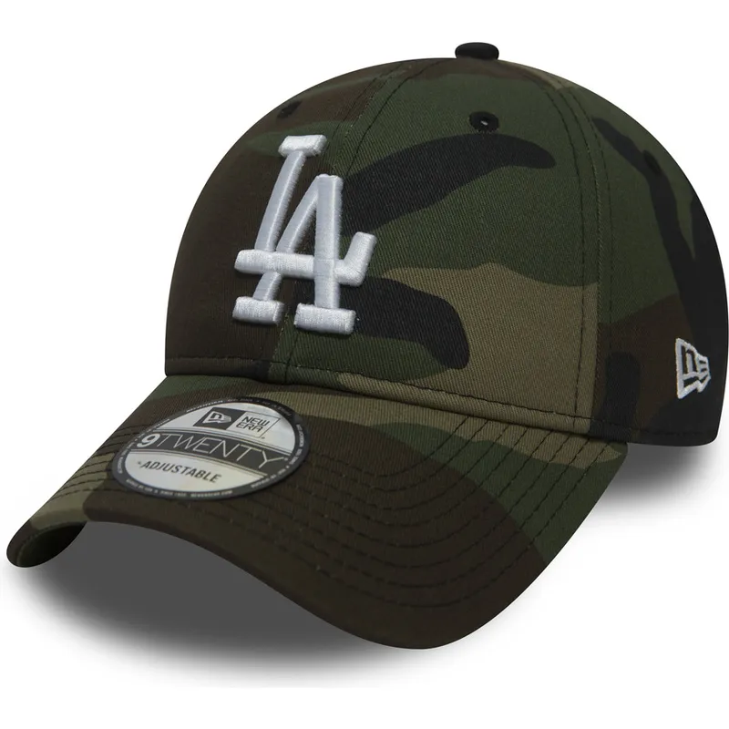 kepsar-curva-kamouflage-justerbart-band-9twenty-essential-packable-fran-los-angeles-dodgers-mlb-av-new-era