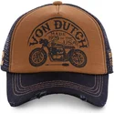 von-dutch-brun-och-svart-truckerkeps-crew6
