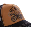 von-dutch-brun-och-svart-truckerkeps-crew6