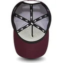kepsar-curva-rod-snapback-granate-ripstop-a-frame-fran-los-angeles-dodgers-mlb-av-new-era