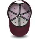 new-era-curved-brim-black-logo-9forty-ripstop-de-new-york-yankees-mlb-maroon-adjustable-cap