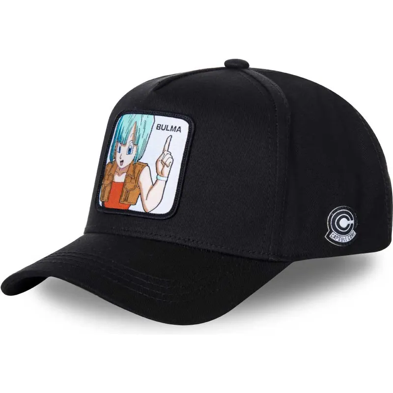 kepsar-curva-svart-snapback-bulma-dragon-ball-av-capslab kepsar-curva-svart-snapback-bulma-dragon-ball-av-capslab