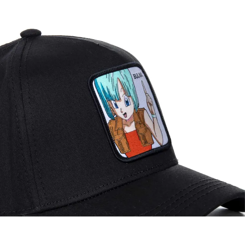 kepsar-curva-svart-snapback-bulma-dragon-ball-av-capslab kepsar-curva-svart-snapback-bulma-dragon-ball-av-capslab