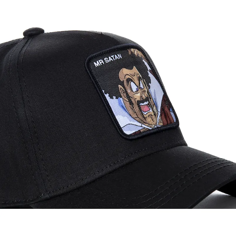 kepsar-curva-svart-snapback-mr-satan-dragon-ball-av-capslab