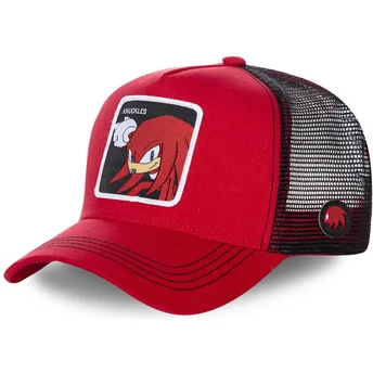 rod-och-svart-truckerkeps-knuckles-the-echidna-knu-sonic-the-hedgehog-fran-capslab