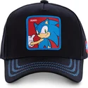 kepsar-curva-svart-snapback-sonic-sonic-the-hedgehog-av-capslab