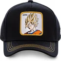 capslab-svart-kurvad-snapback-keps-son-goku-super-saiyan-go2-dragon-ball