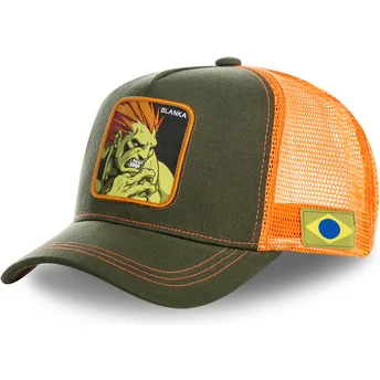 capslab-blanka-bla-street-fighter-gron-och-orange-truckerkeps