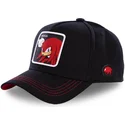 kepsar-curva-svart-snapback-knuckles-the-echidna-sonic-the-hedgehog-av-capslab