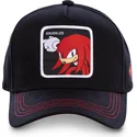 kepsar-curva-svart-snapback-knuckles-the-echidna-sonic-the-hedgehog-av-capslab