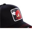 kepsar-curva-svart-snapback-knuckles-the-echidna-sonic-the-hedgehog-av-capslab