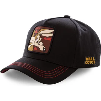 svart-bojd-snapback-keps-coyote-coy3-looney-tunes-fran-capslab