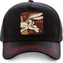 svart-bojd-snapback-keps-coyote-coy3-looney-tunes-fran-capslab