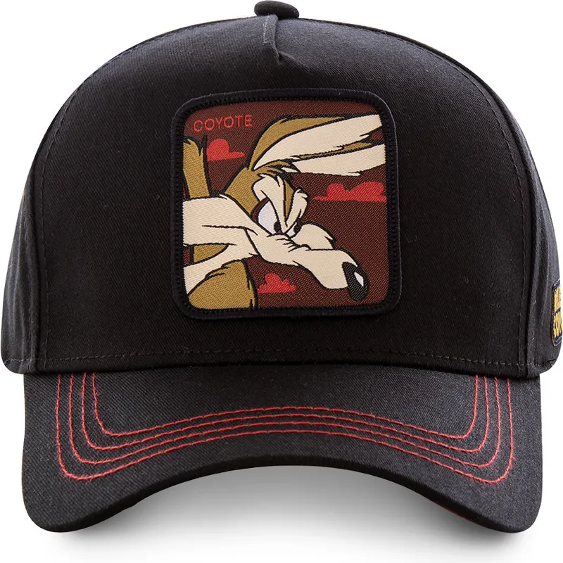 kepsar-curva-svart-snapback-coyote-looney-tunes-av-capslab