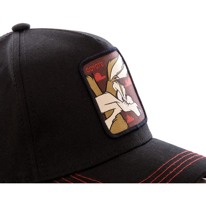 kepsar-curva-svart-snapback-coyote-looney-tunes-av-capslab