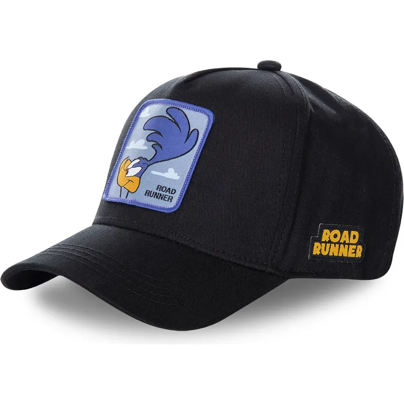 kepsar-curva-svart-snapback-correcaminos-looney-tunes-av-capslab