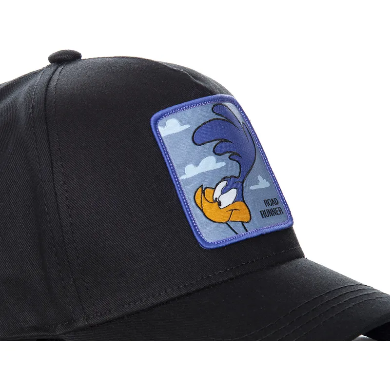 kepsar-curva-svart-snapback-correcaminos-looney-tunes-av-capslab