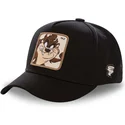 svart-bojd-snapback-keps-tasmanian-devil-taz5-looney-tunes-fran-capslab
