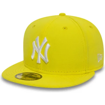 kepsar-plana-gul-justerad-59fifty-essential-fran-new-york-yankees-mlb-av-new-era