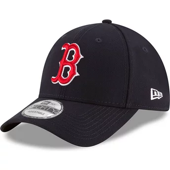 Justerbar marinblå 9FORTY The League keps från Boston Red Sox MLB av New Era