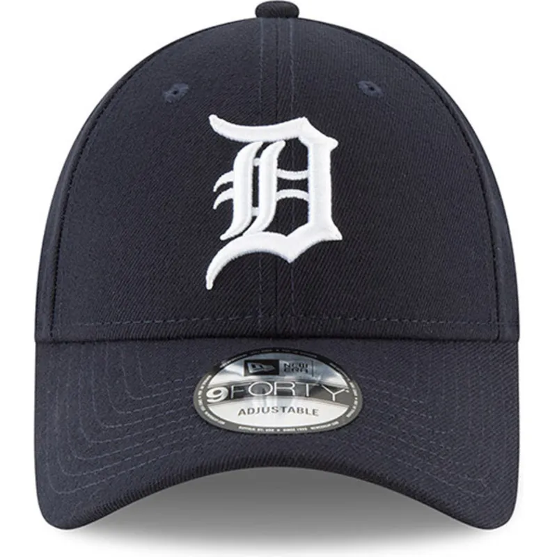 kepsar-curva-marinbla-justerbart-band-9forty-the-league-fran-detroit-tigers-mlb-av-new-era