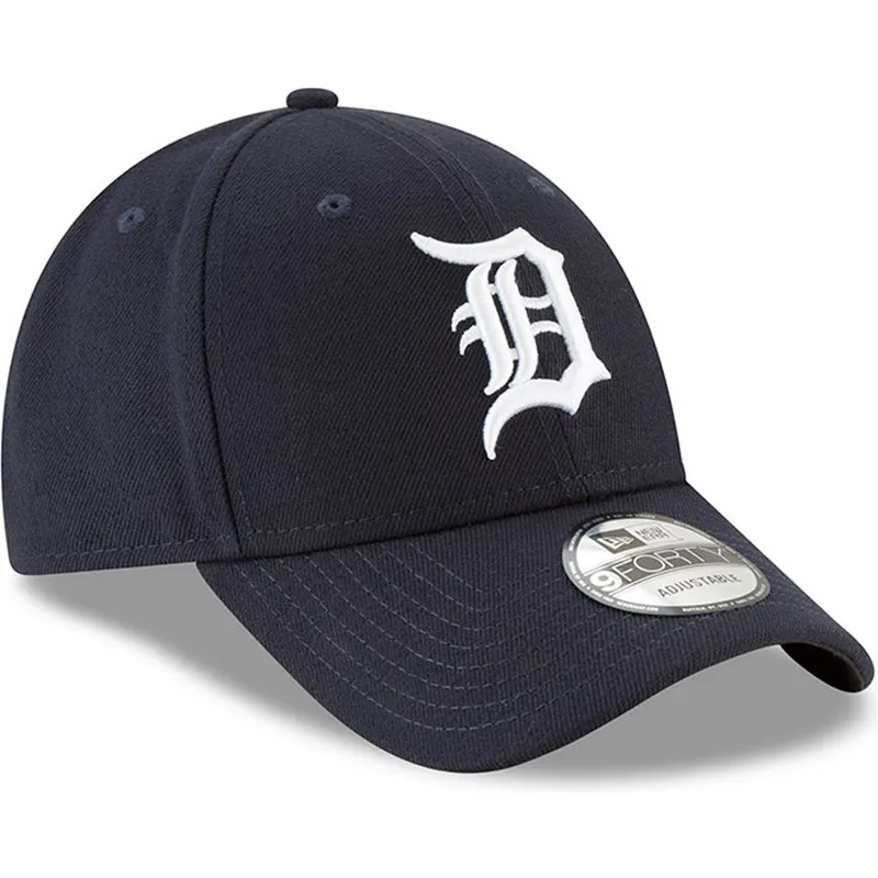 kepsar-curva-marinbla-justerbart-band-9forty-the-league-fran-detroit-tigers-mlb-av-new-era