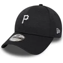 justerbar-svart-bojd-keps-9forty-shadow-tech-pittsburgh-pirates-mlb-fran-new-era
