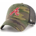 atlanta-braves-mlb-47-brand-mvp-branson-camo-truckerkeps
