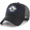 kepsar-curva-svart-snapback-clean-up-porter-fran-los-angeles-dodgers-mlb-av-47-brand